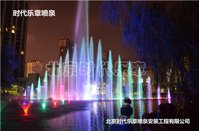 呼和浩特錦繡福源小區(qū)音樂噴泉工程